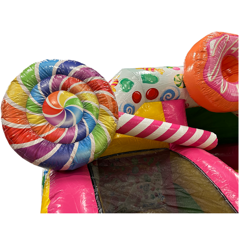 Gros plan sur les bonbons