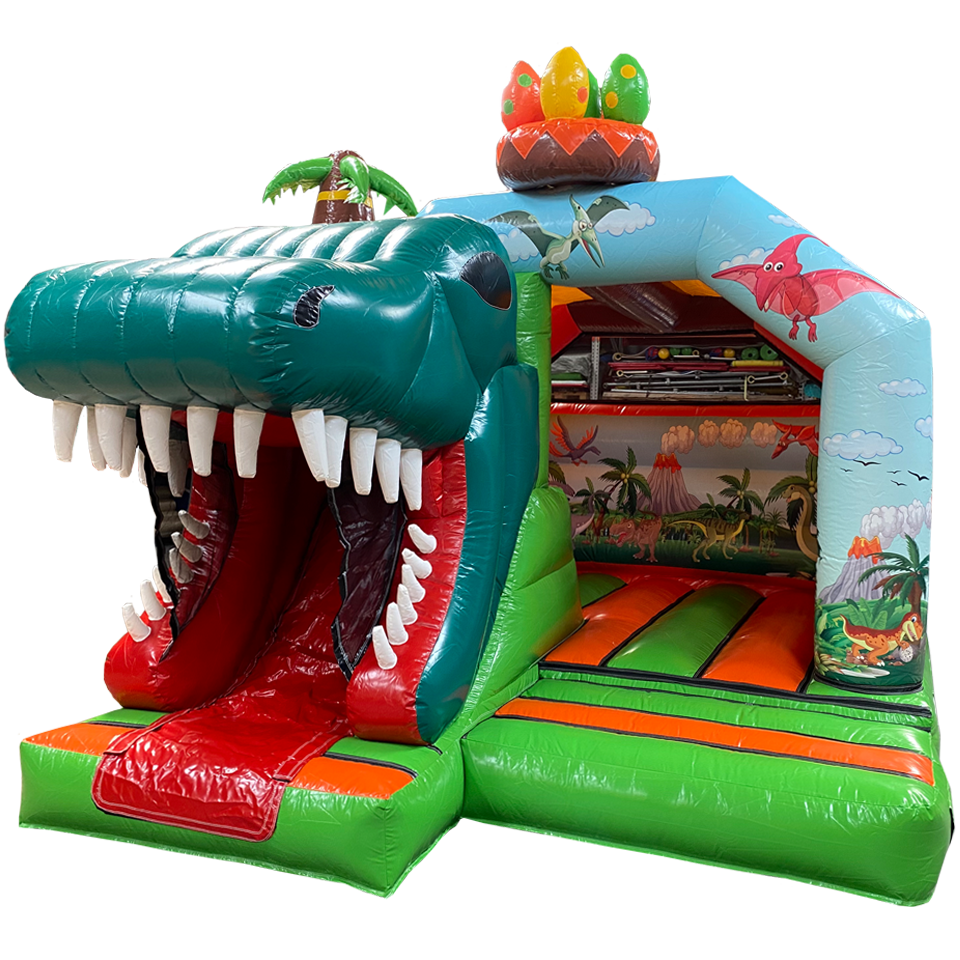 Combo Mini 3D Trex Château Gonflable