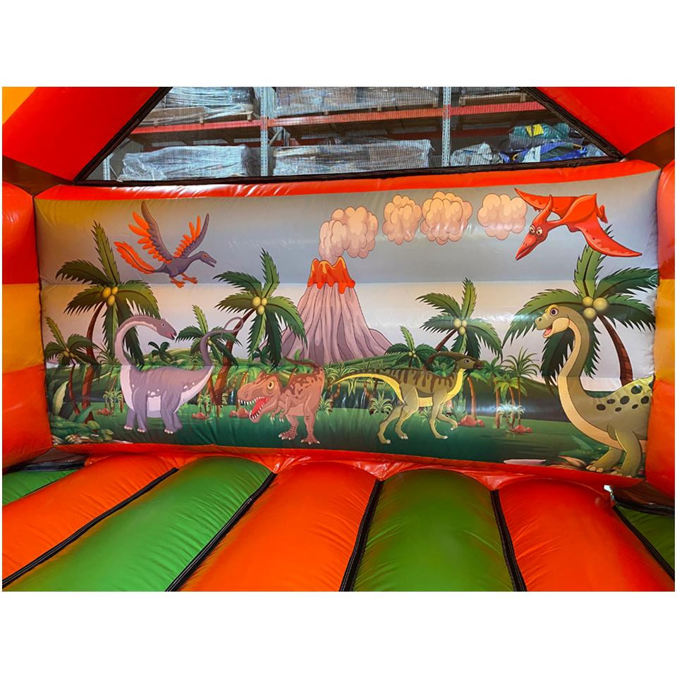 Mur du fond avec des dinos