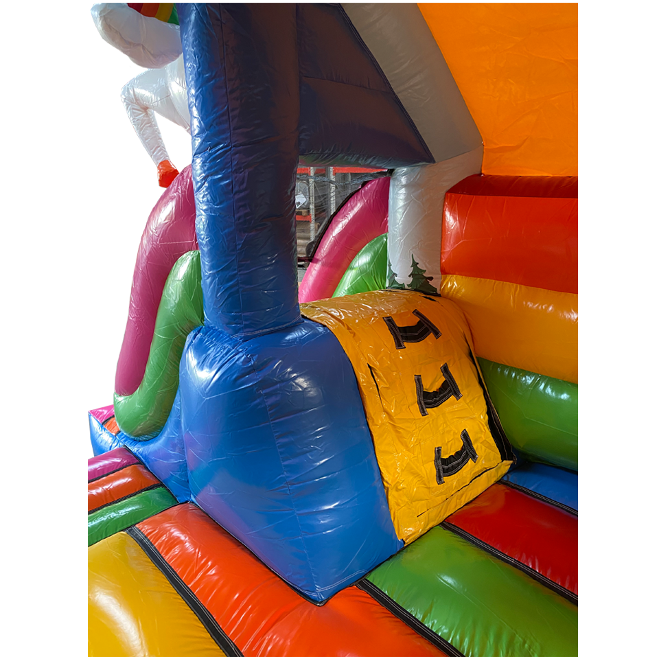 Details trapje glijbaan