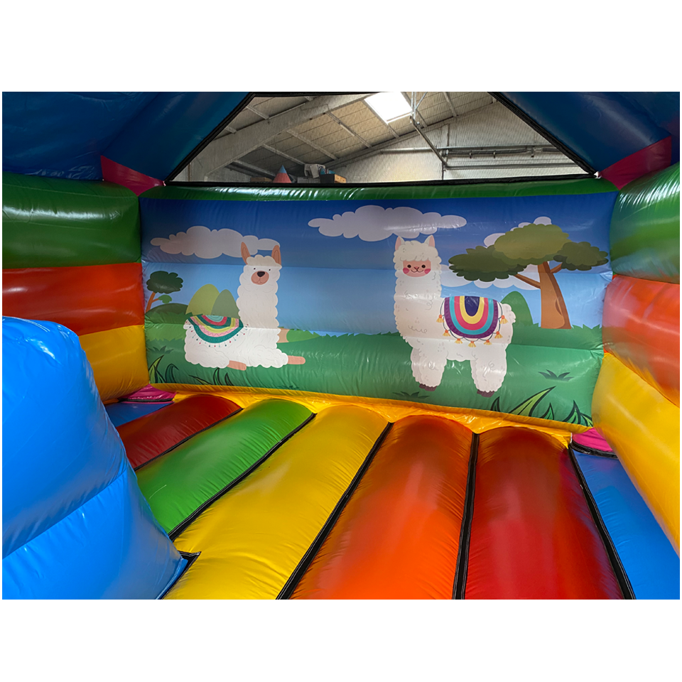 Château Gonflable alpaga intérieur