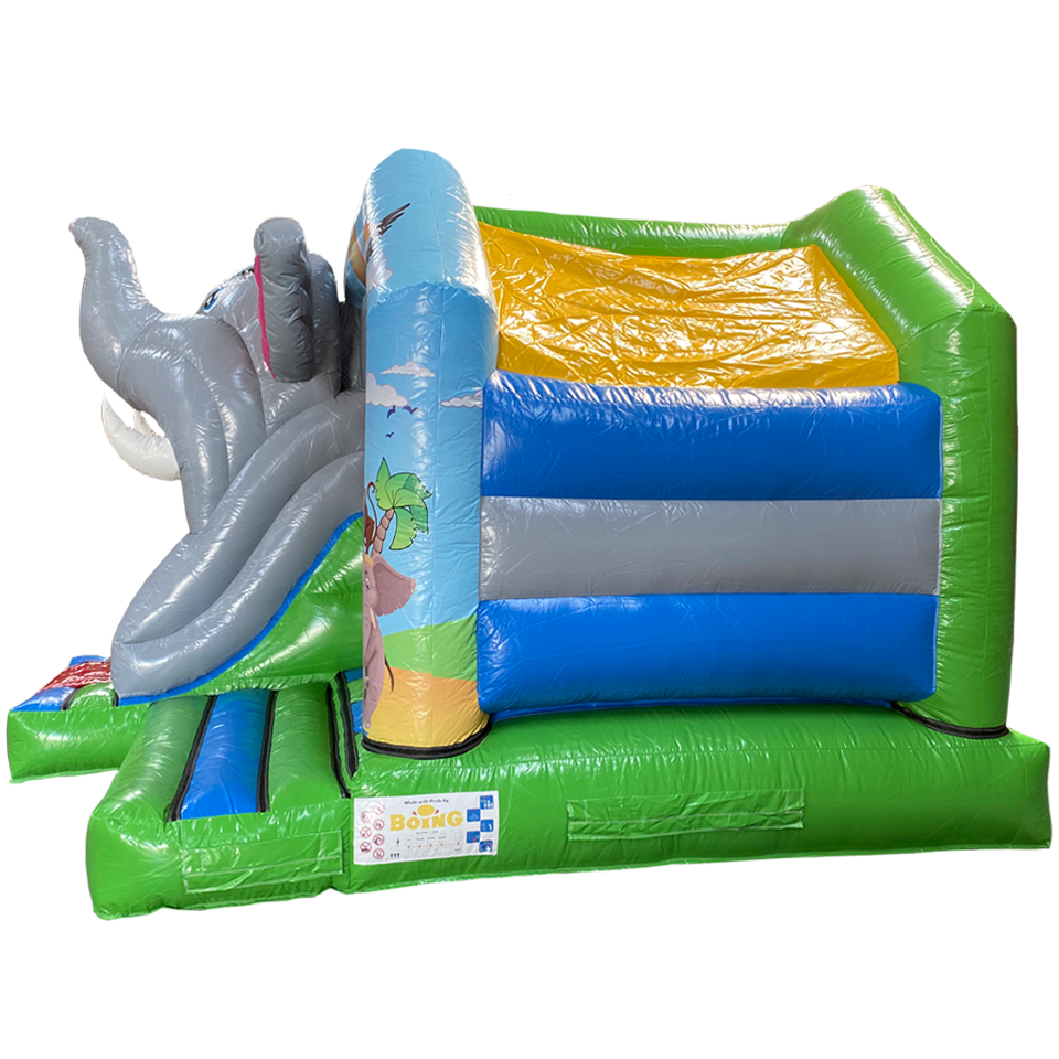 Vue d'ensemble du Château Gonflable