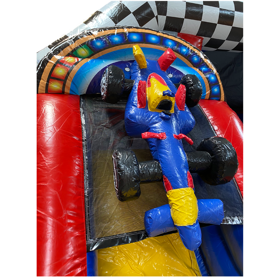 Close up formula 1 car