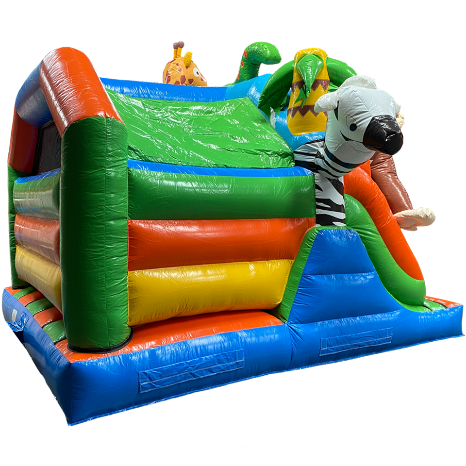 Vue d'ensemble du Château Gonflable