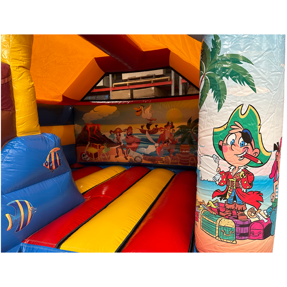 Close up pole and back wall