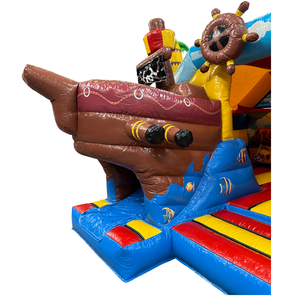 Pirate boat close up