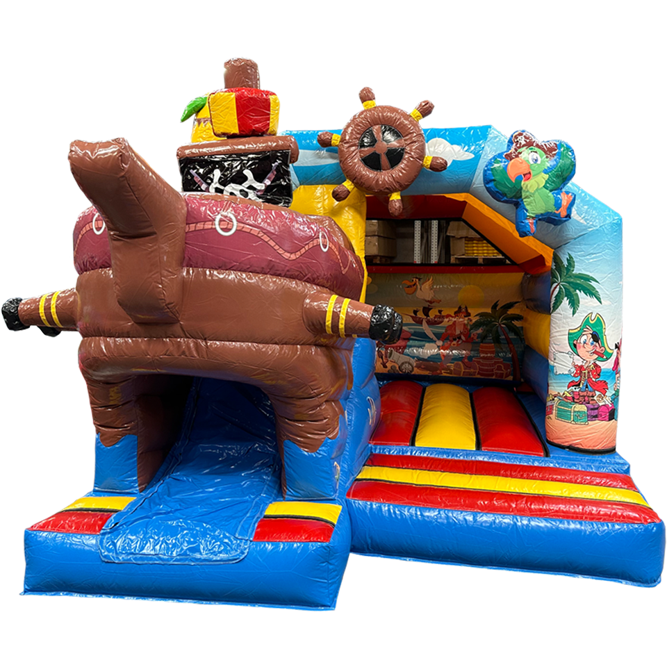 Combo Mini 3D Pirate Boat Inflatable