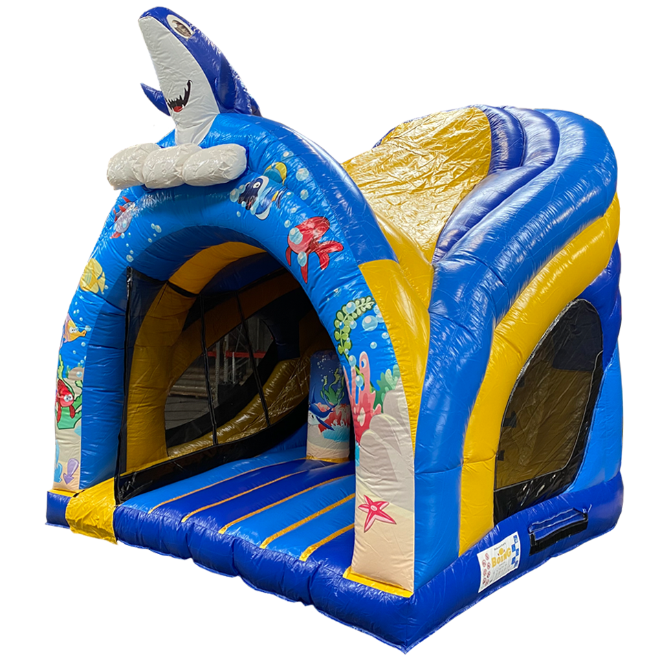 Fitt Curve Inflatable Curve Bounce N Slide Zee - Boing Inflatables