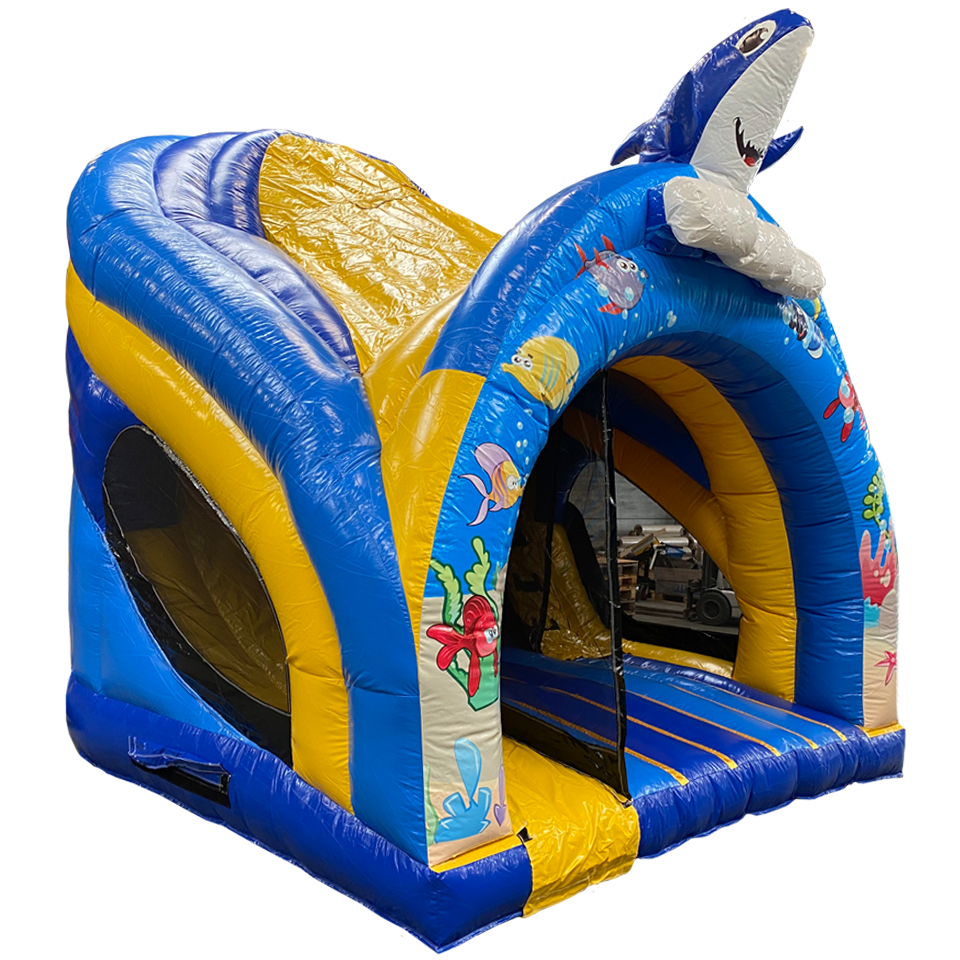 Fitt Curve Inflatable Curve Bounce N Slide Zee - Boing Inflatables