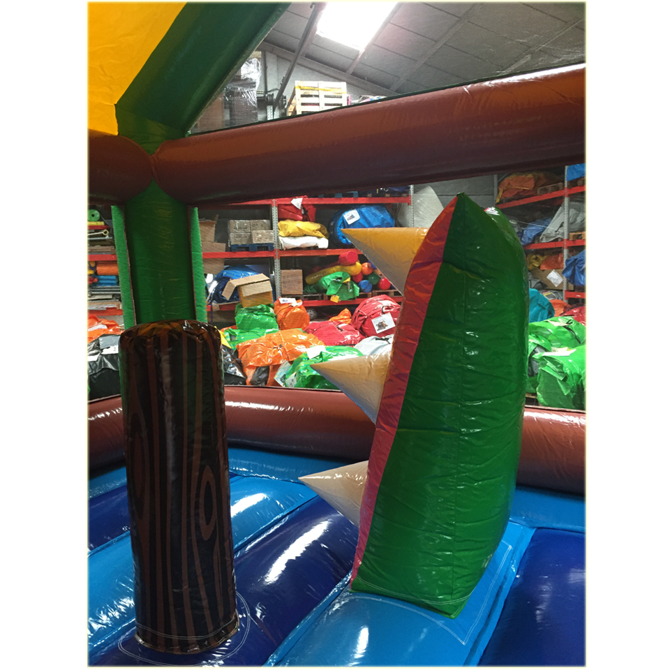 Fframe Midi Alligator Springkasteel