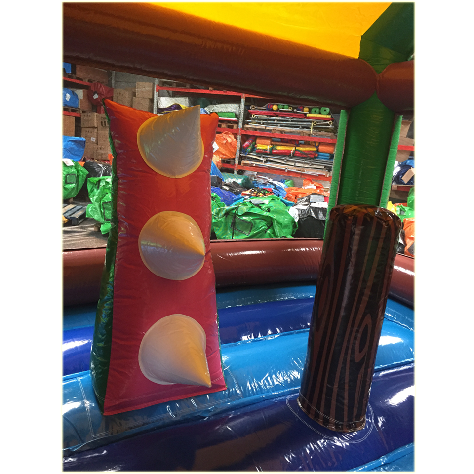 Fframe Midi Alligator Springkasteel