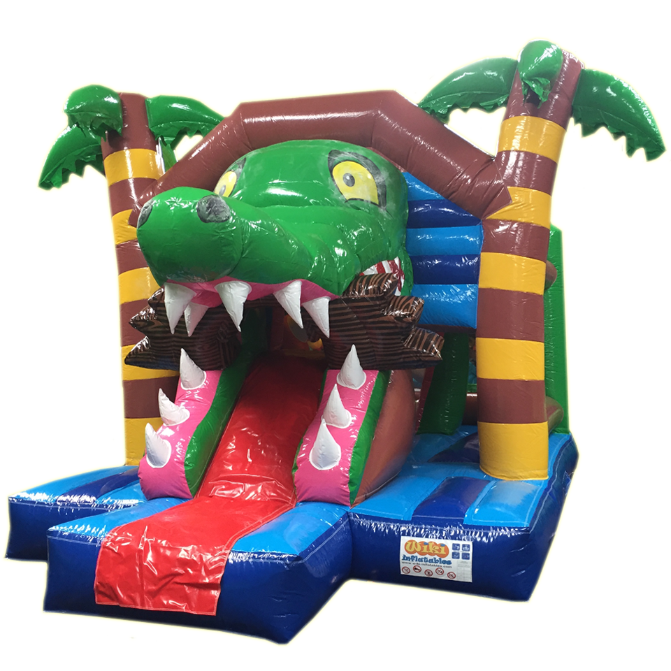 Fframe Midi Alligator Springkasteel