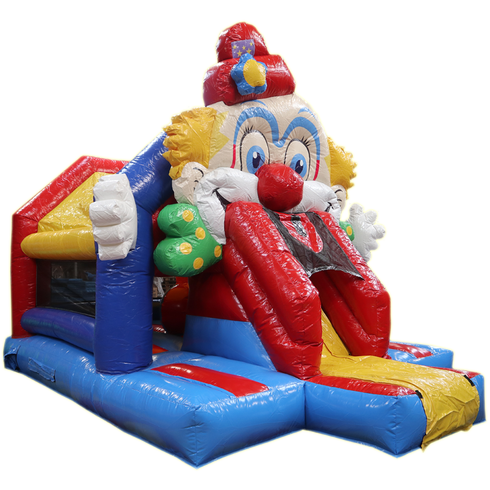 Fframe Midi Clown Springkasteel