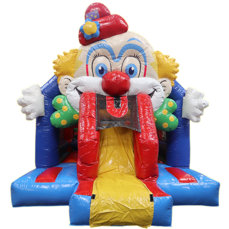 Fframe Midi Clown Springkasteel
