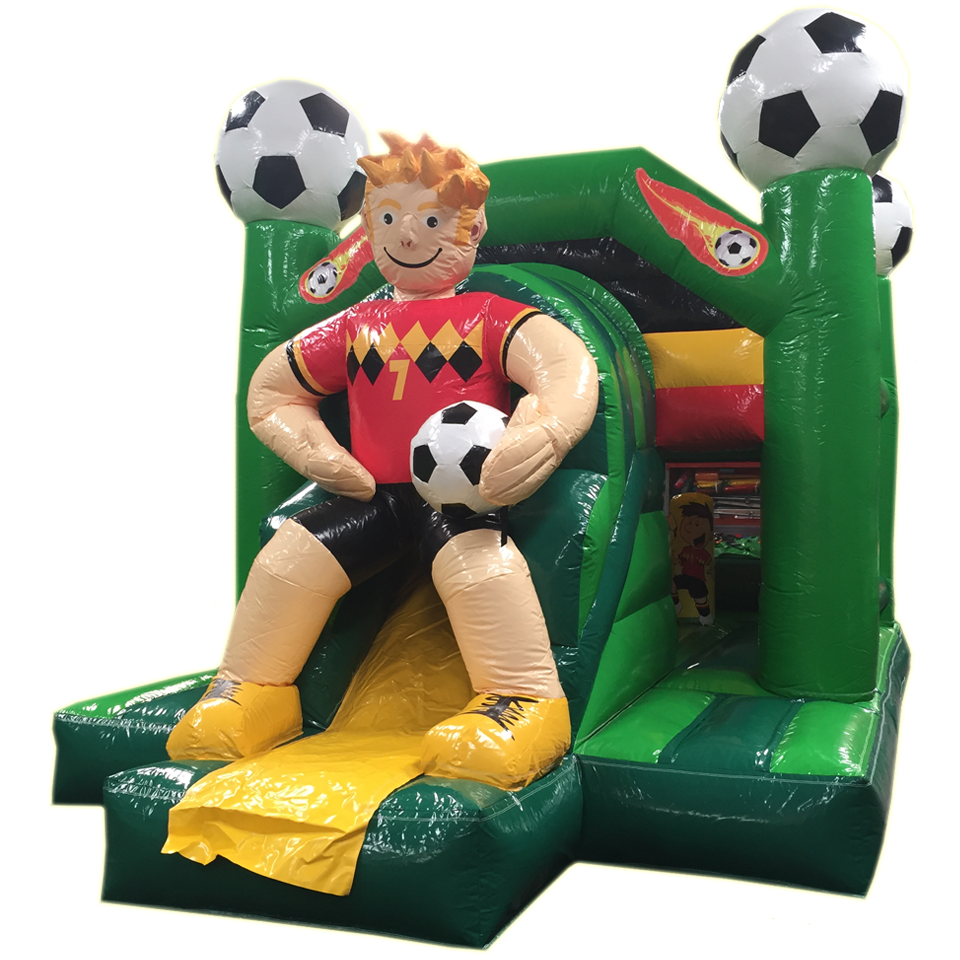 Fframe Midi Voetbalspeler Springkasteel