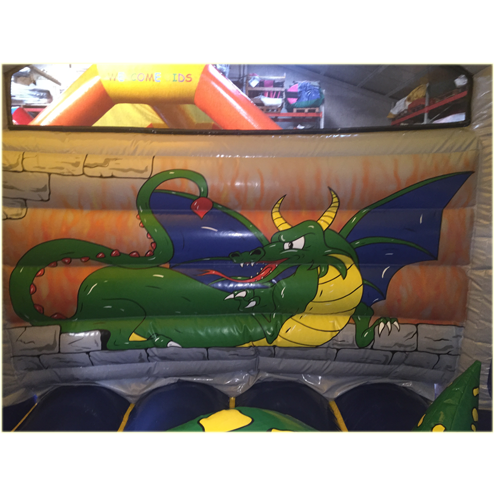 Fframe Midi Ridder Kasteel Springkasteel