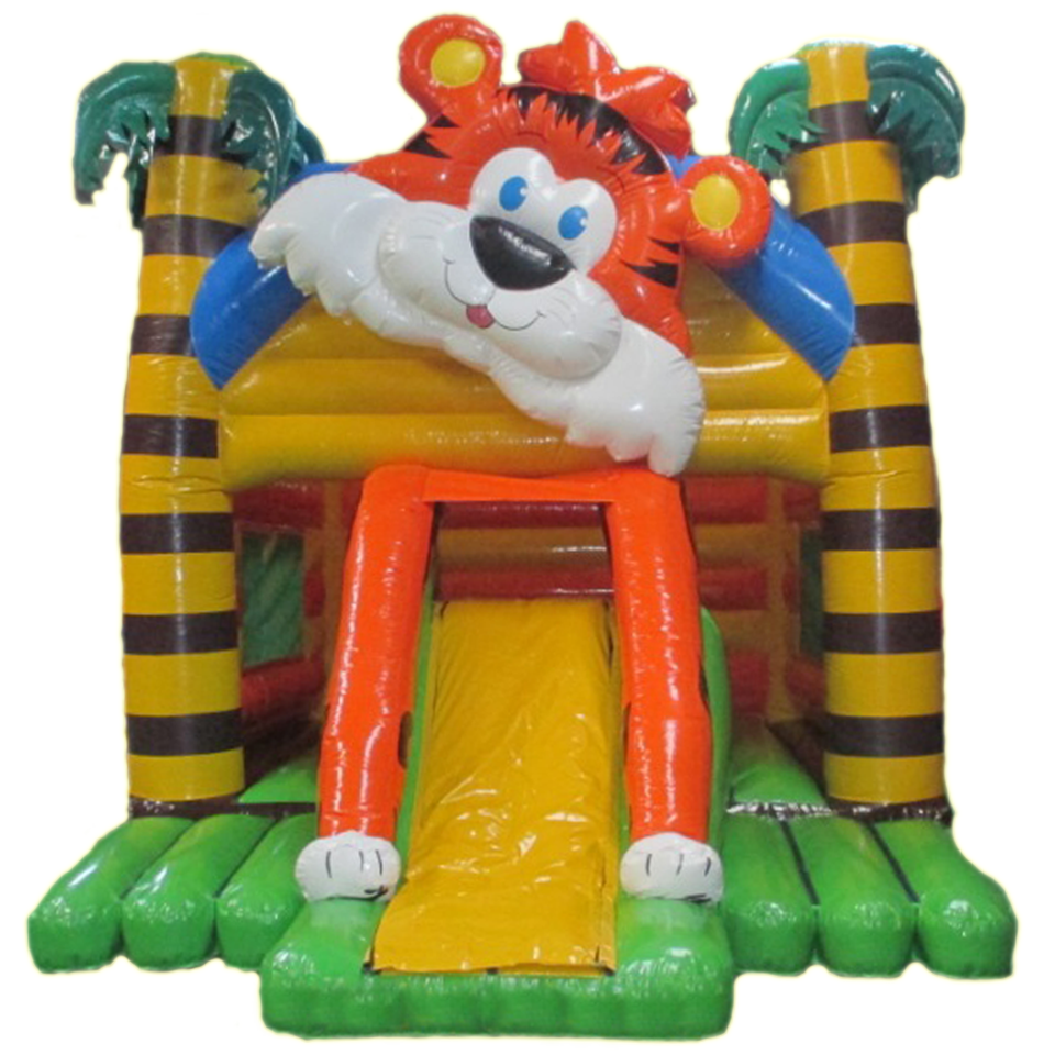 Fframe Midi Kleine Tijger Springkasteel