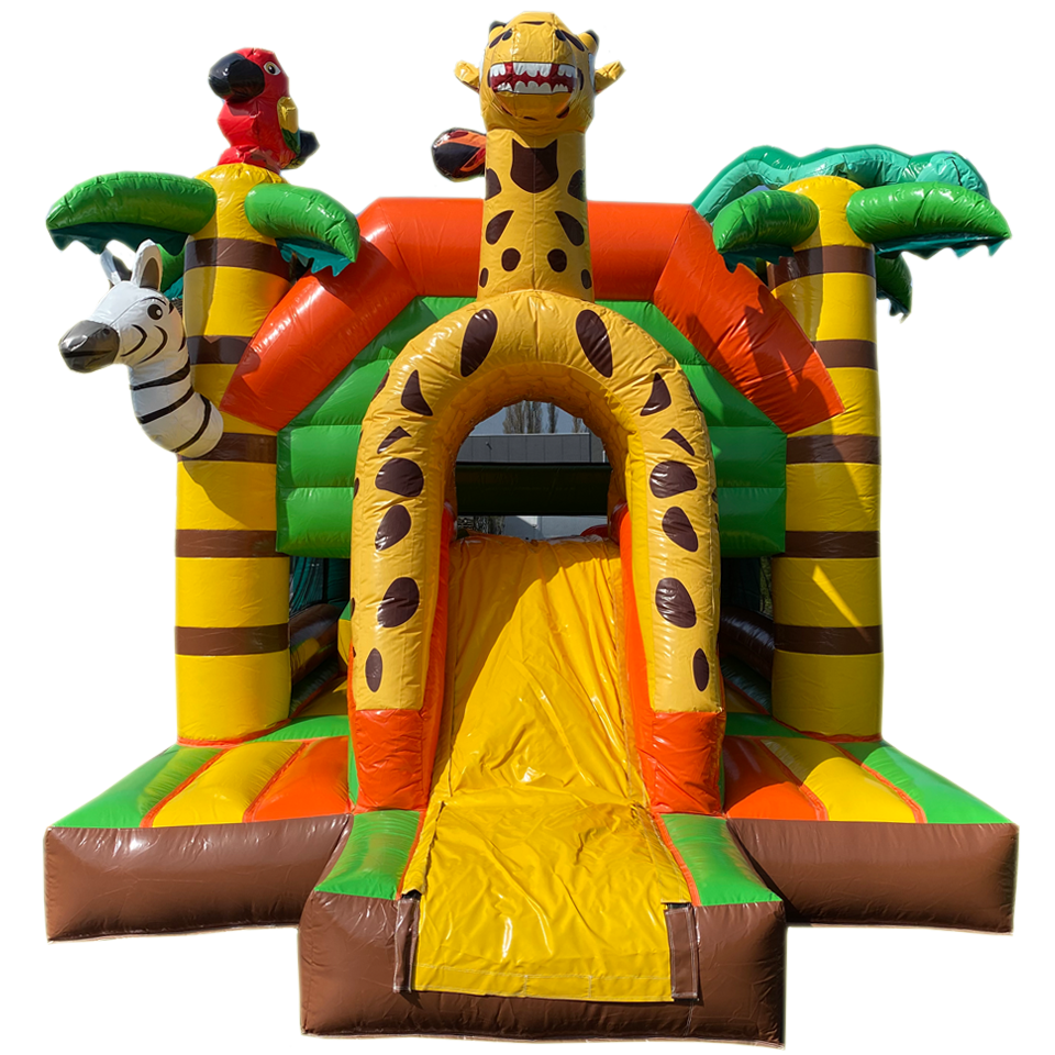 Fframe Midi Safari Château gonflable 