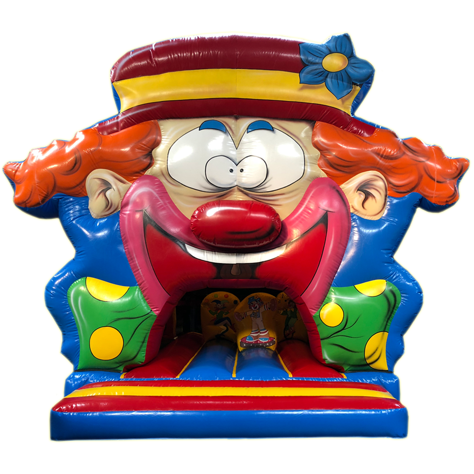 Front Play Midi Clown Springkasteel