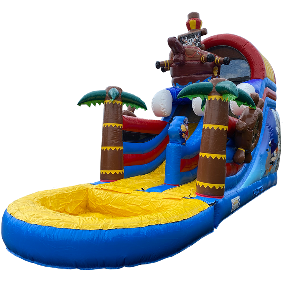 Kleine Glijbaan Piratenboot