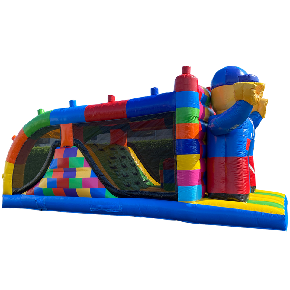 Cubes colorés côté