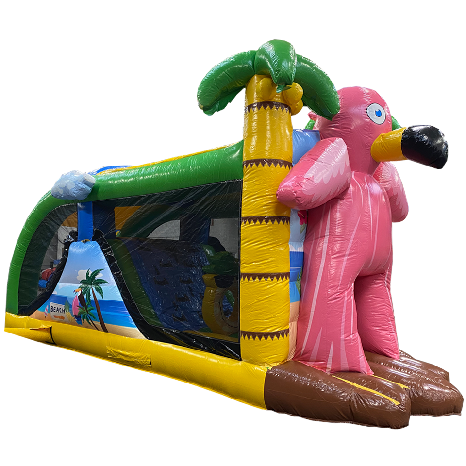 Zijkant hindernisbaan