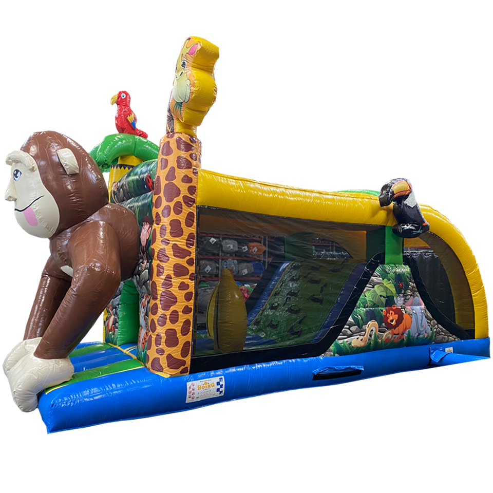 1 Partie Course D'obstacles Gorille 