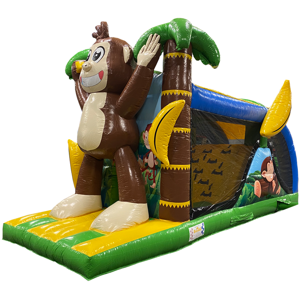 Mii Inflatable 1 Part Obstacle course Monkey - Boing Inflatables