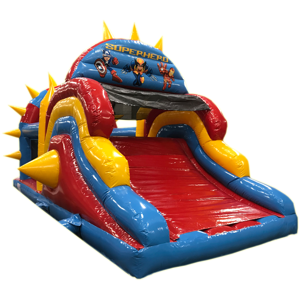 1 Deel Hindernisbaan Pump It Up Superhelden