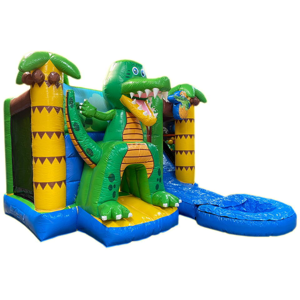 Mini Alligator Springkasteel