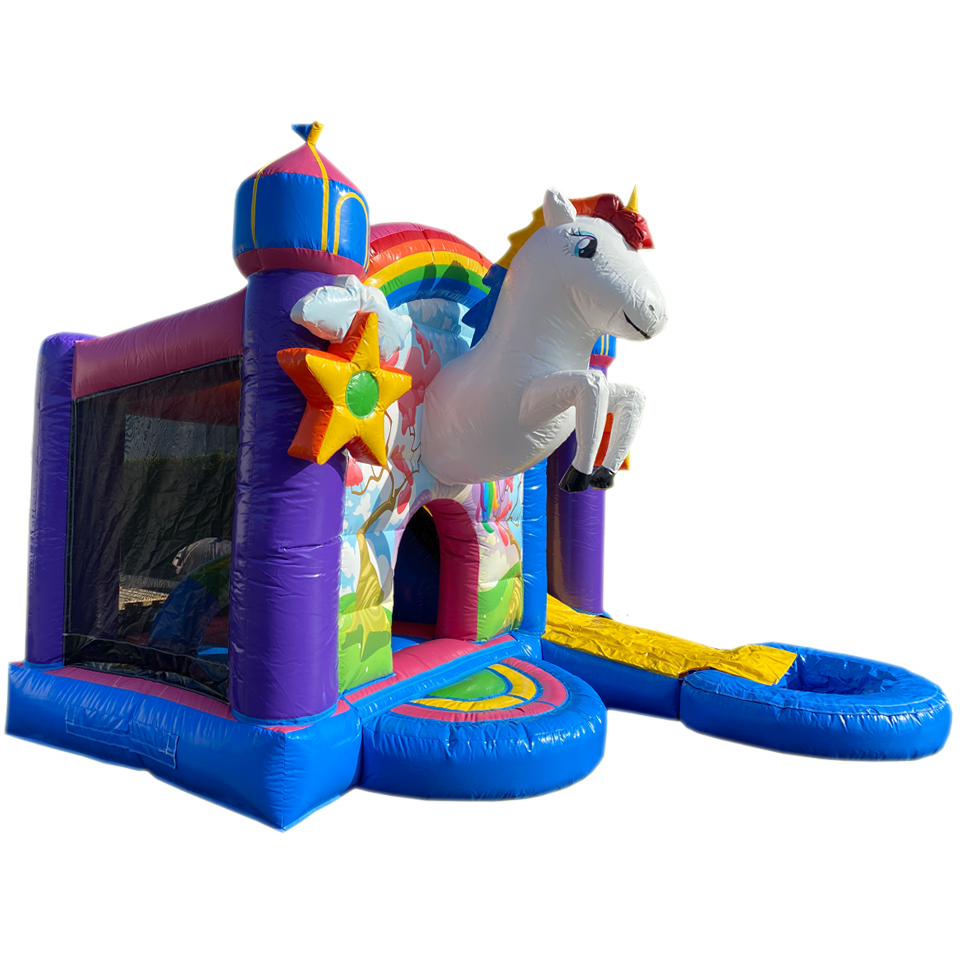 Multiplay Mini Unicorn SpringkasteelMultiplay Mini Unicorn Springkasteel