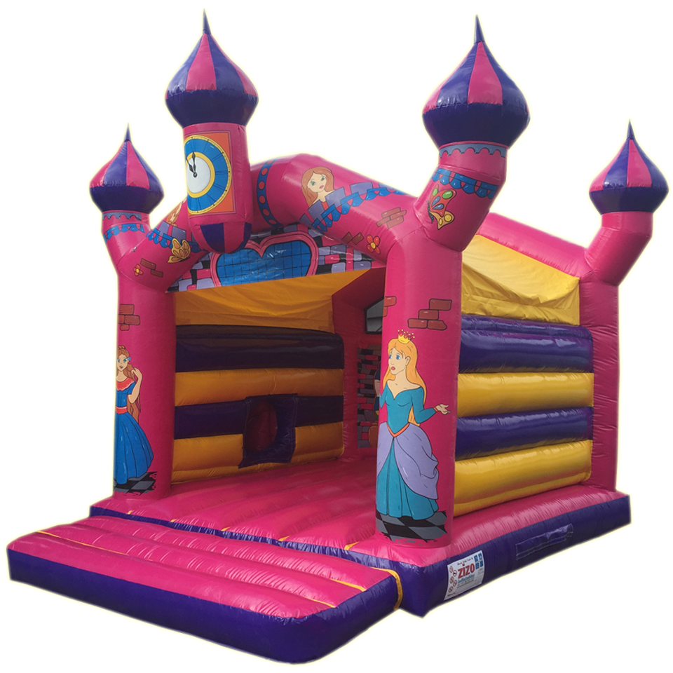 Aframe Midi Prinsessen Kasteel met Glijbaan