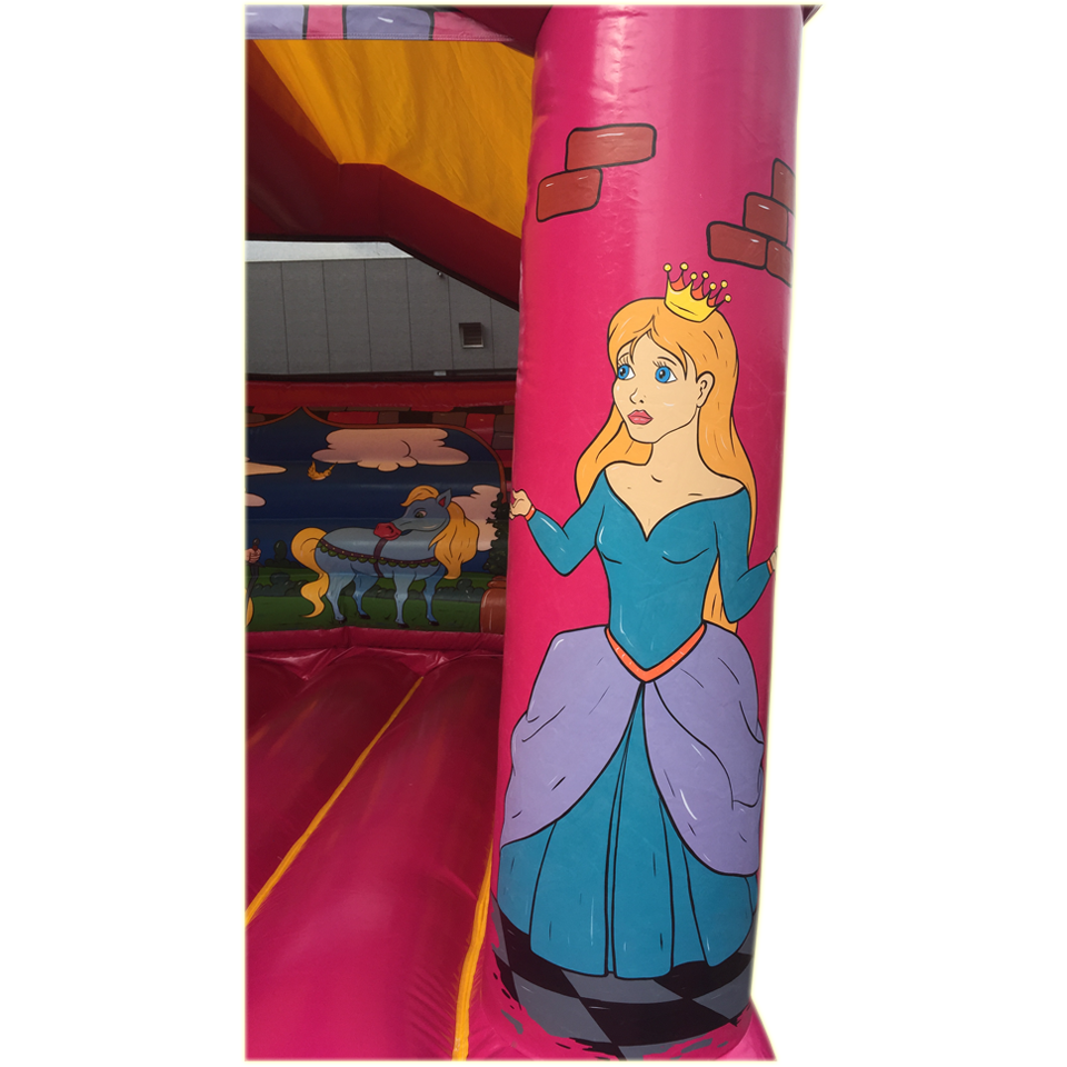 Aframe Midi Prinsessen Kasteel met Glijbaan