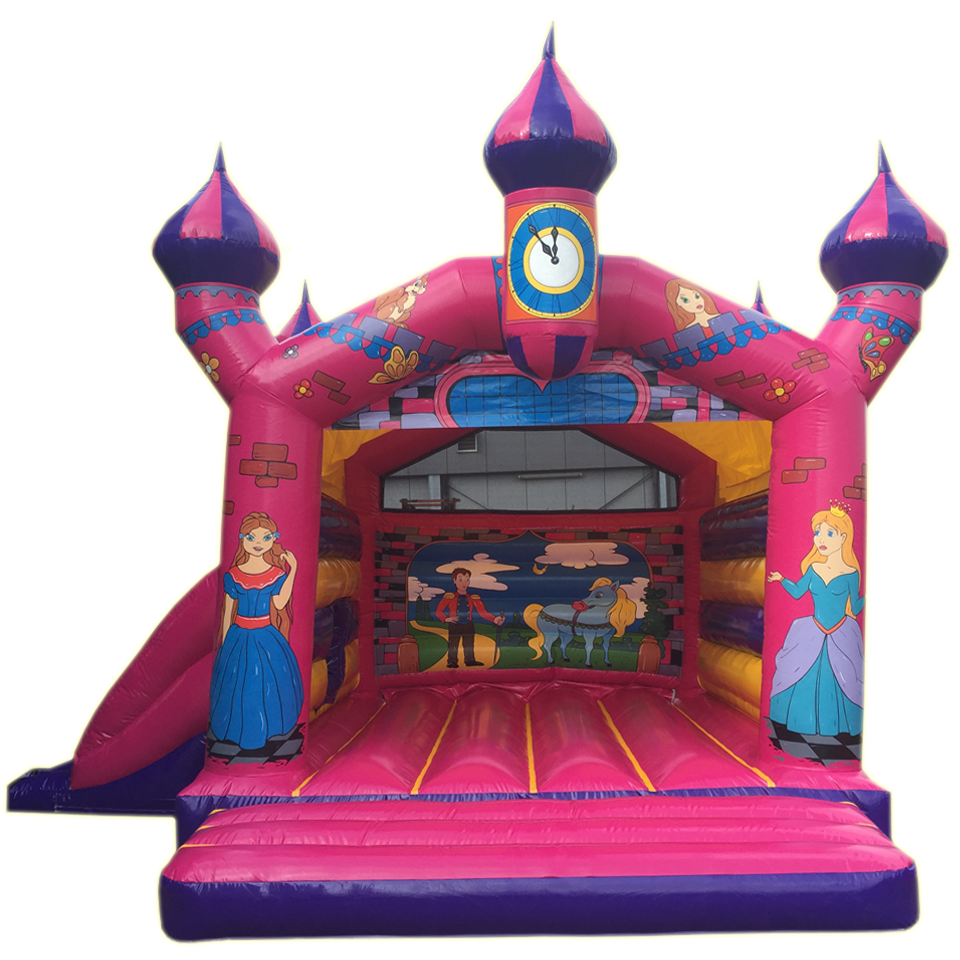 Aframe Midi Prinsessen Kasteel met Glijbaan