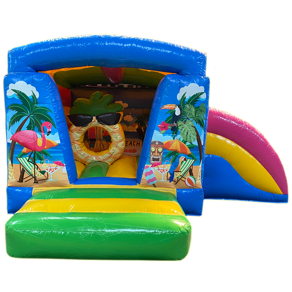 Mii Inflatable Square Mini Os Tropical Beach - Inflatable buy - Boing Inflatables