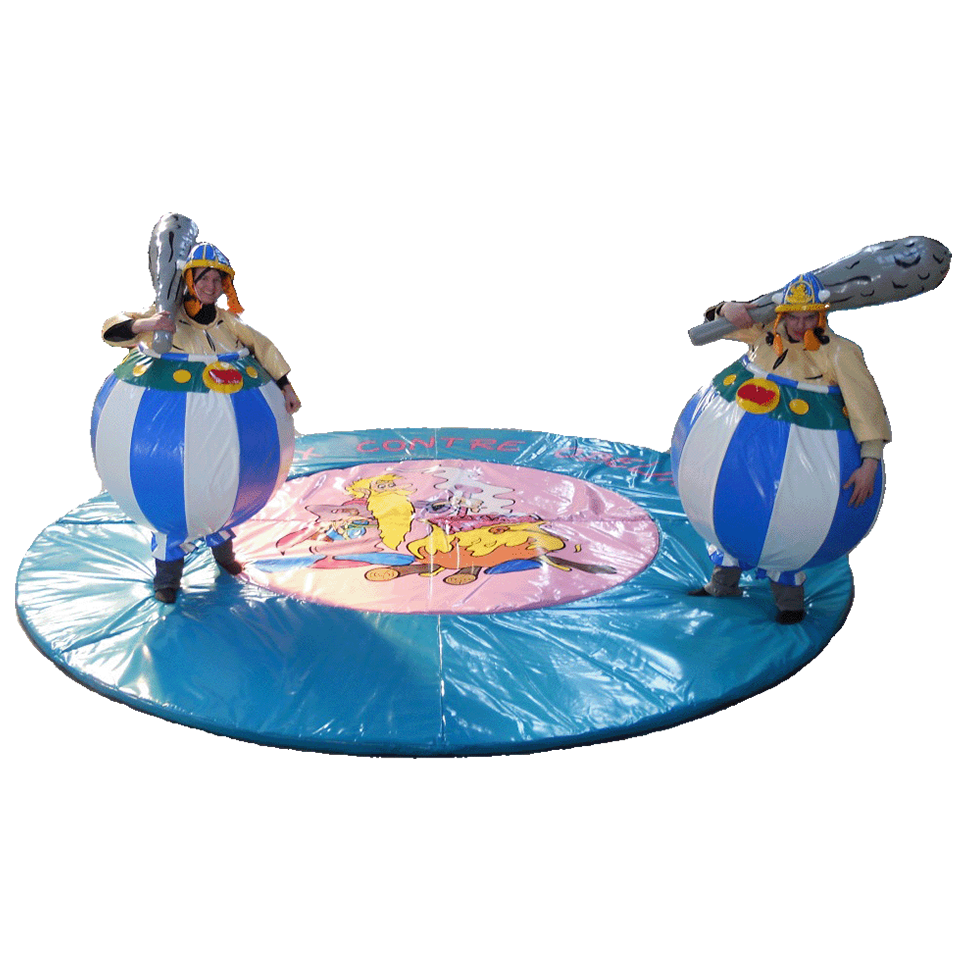 Inflatable Sumo Princess Sumo Set Obelix - Boing Inflatables
