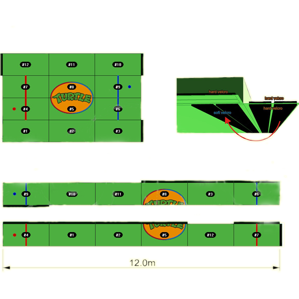 Turtle Sumo Set